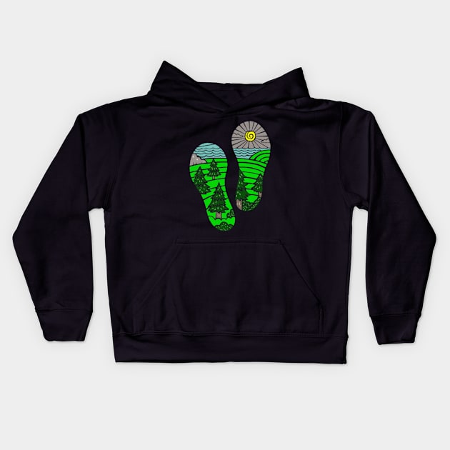 Arbor Day,Nature. Kids Hoodie by NOSTALGIA1'